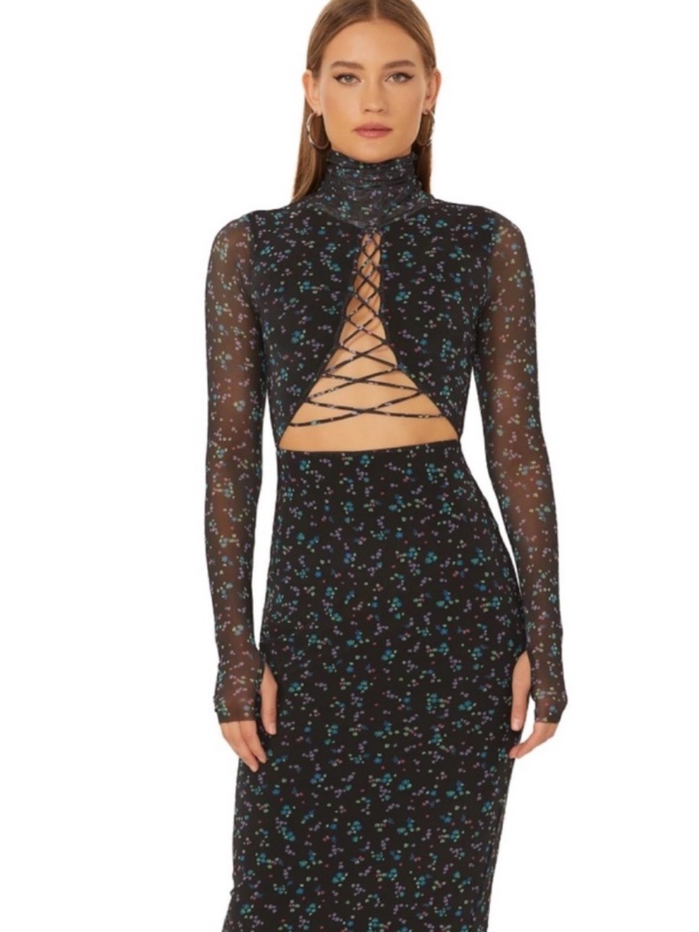 AFRM Revolve Carlotta Midi Dress